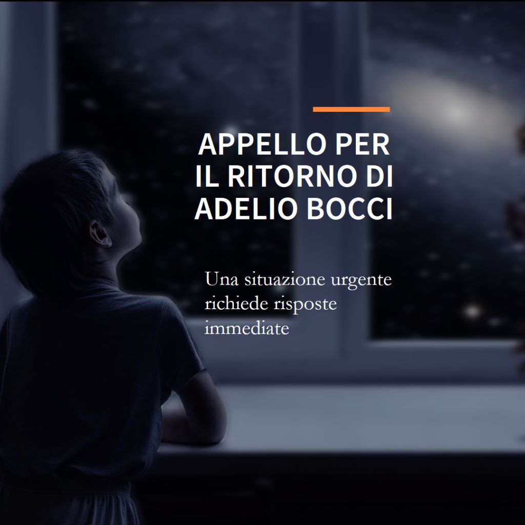 Appello del CIATDM per il Ritorno di Adelio Bocci: Una Situazione Urgente Richiede Risposte Immediate