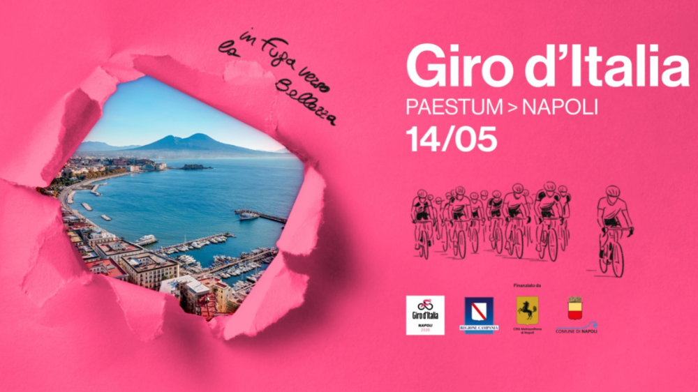 Giro d’Italia 2026 — Napoli accoglie il gran finale in piazza del Plebiscito