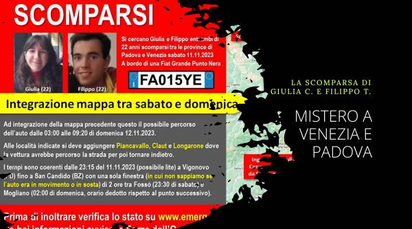 Scomparsi nel Mistero: Nuovi Sviluppi Nel Caso di Giulia Cecchettin e Filippo Turetta