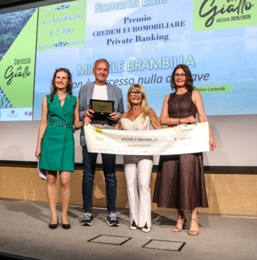 Delitti, suspense e applausi a Ville Ponti - Varese: Michele Brambilla conquista il “Ceresio in Giallo”