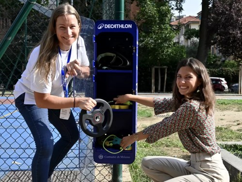 Milano, 30 smart locker nei parchi: sport gratuito...